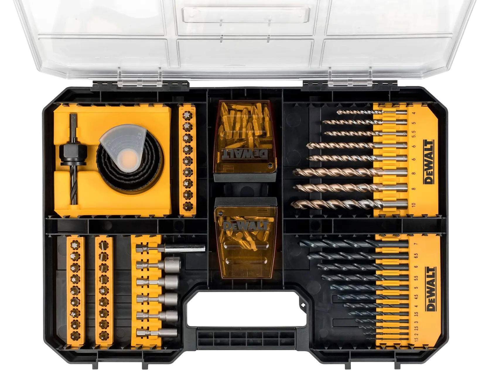 DEWALT High Performance fúró- és csavarozó készlet (100 db)