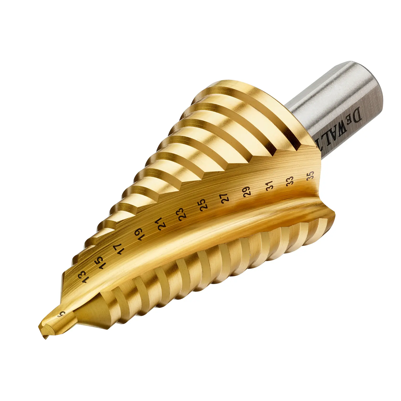 DEWALT® 5mm - 35mm (Fém) Titán lépcsős fúró