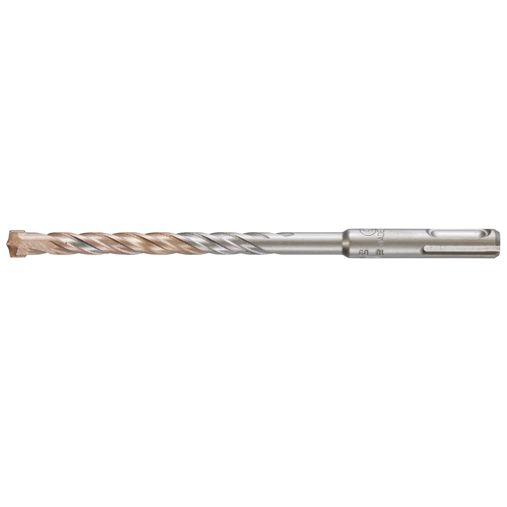Broca para mampostería DEWALT DT9536 SDS-plus, plata y bronce, para taladros rotativos de percusión.