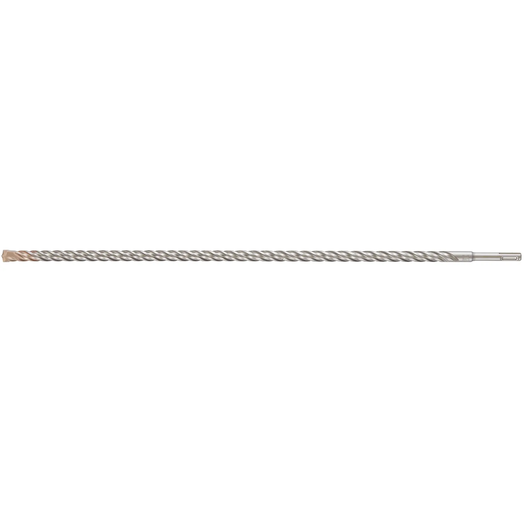 Broca larga DEWALT DT9571 SDS con estrías espirales para taladro percutor.