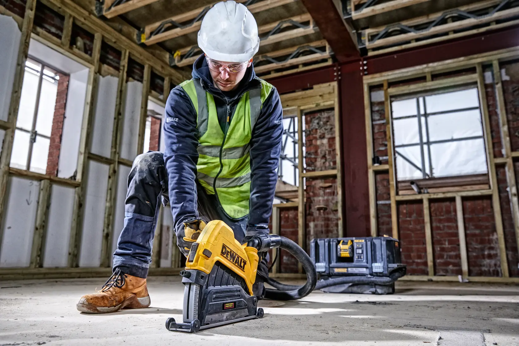 230 mm-es Betonvágó Adapter Sarokcsiszolóhoz
