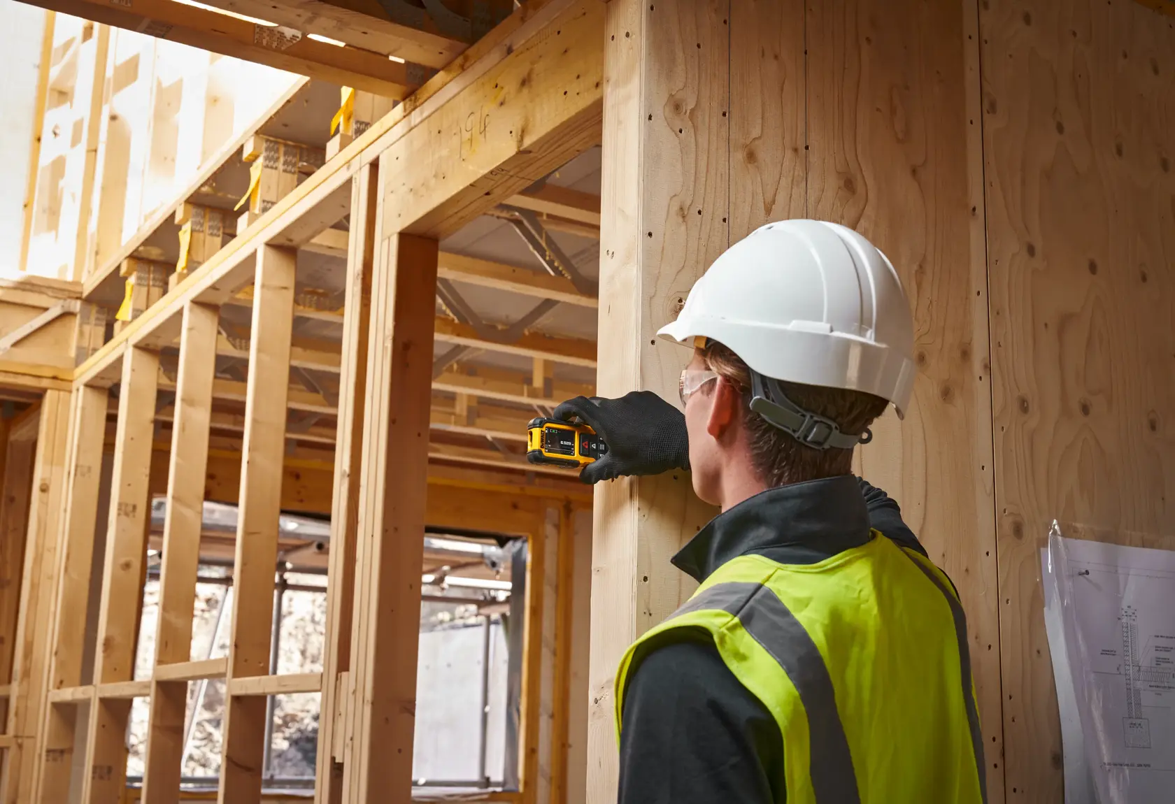 DeWalt 60 m, vezeték nélküli, lézeres távolságmérő