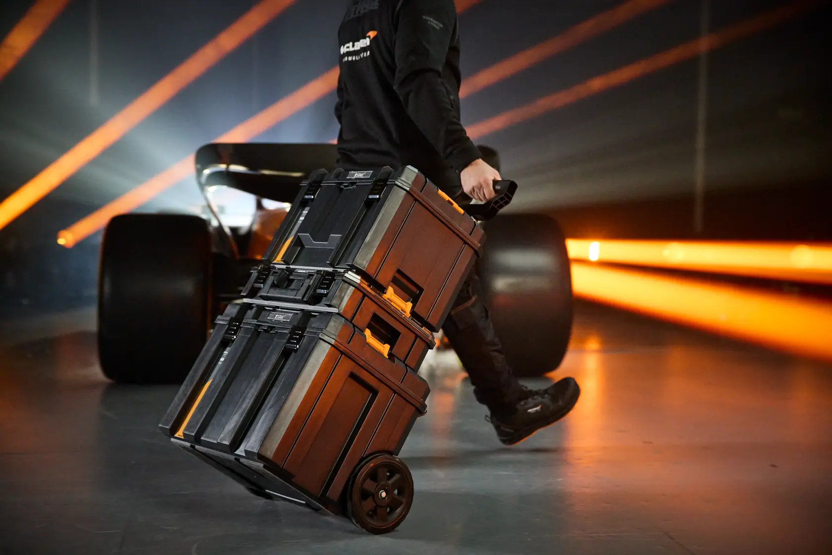 DEWALT x McLaren 3 az 1-ben TSTAK tárolórendszer